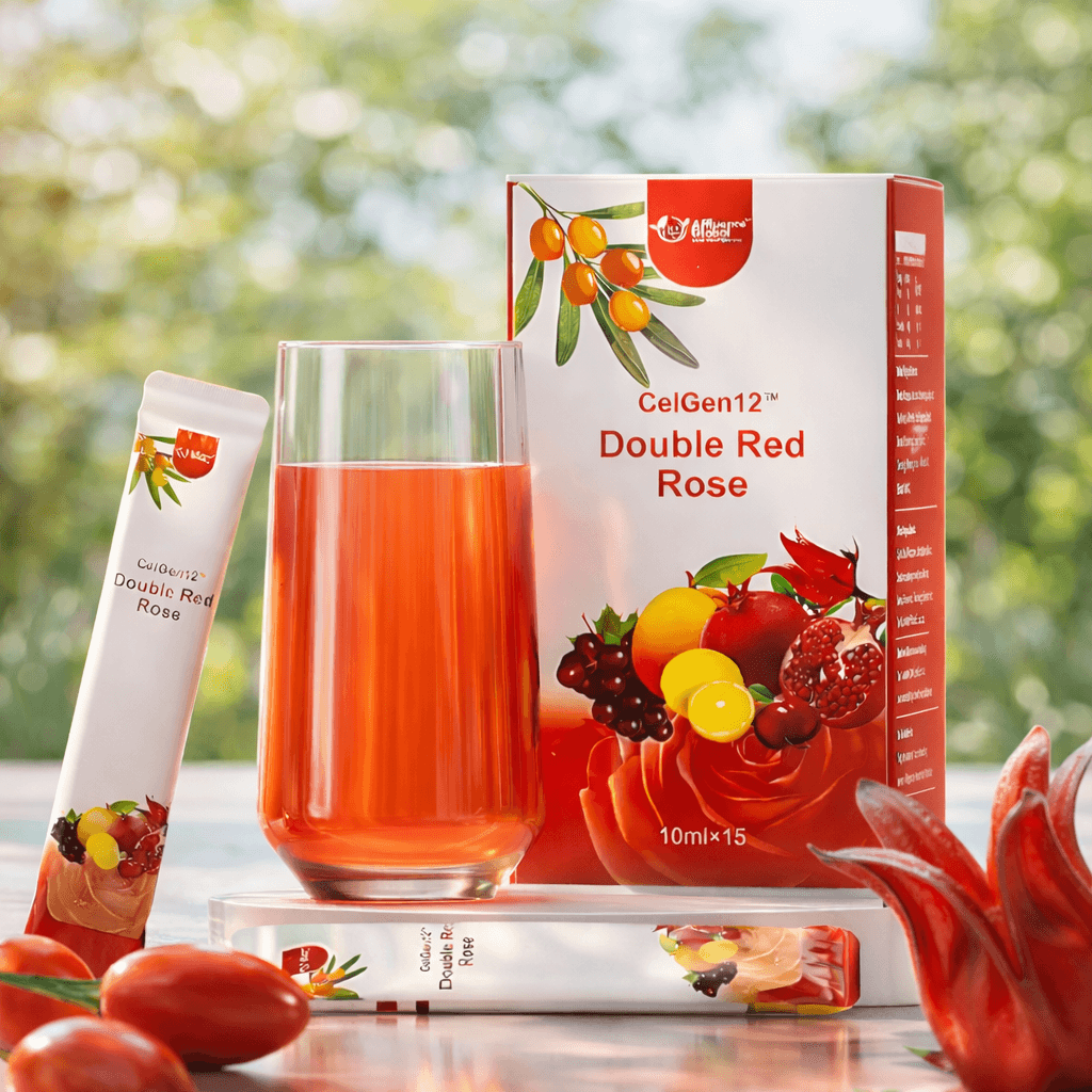 Double Red Rose product